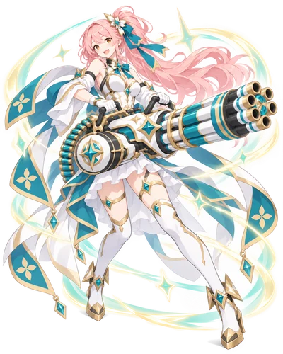 M134, approved character art