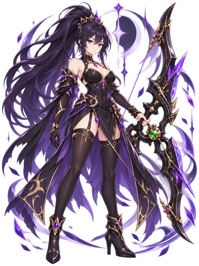 Nyx, approved character art