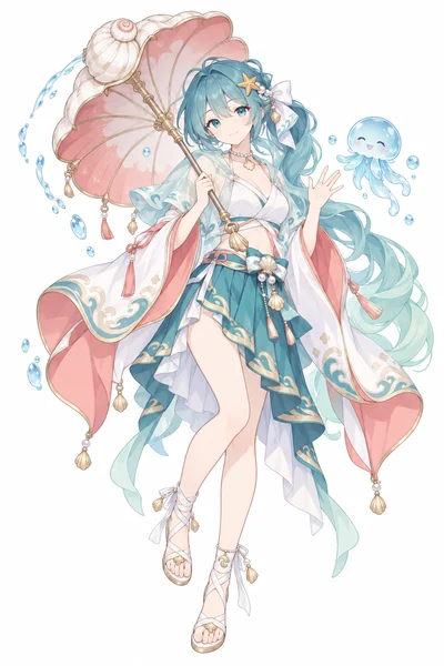 Ondine, approved character art