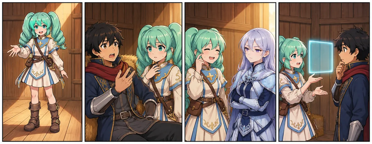 Systa introduces herself as the guide AI.