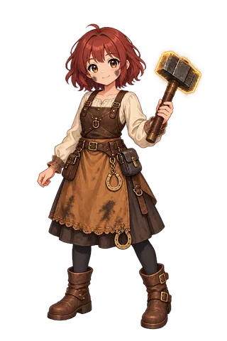 Tinka: At the anvil